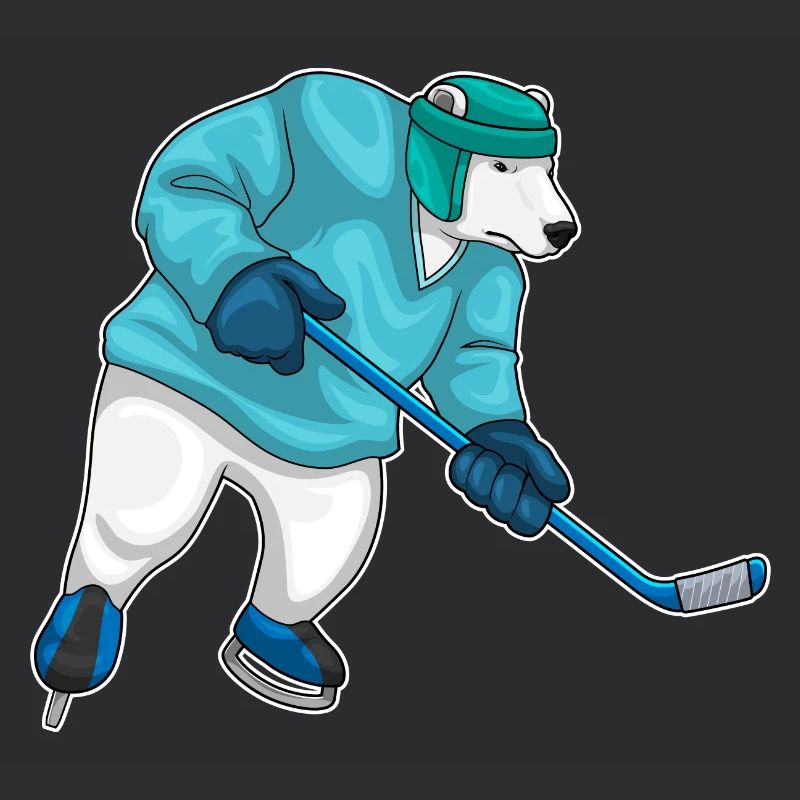 Eisbär Eishockey Eishockeyschläger