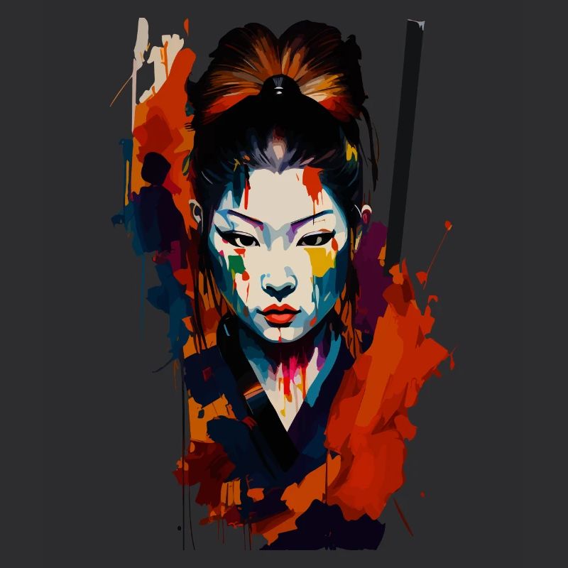 Samurai Warrior – Flashy Splash Art