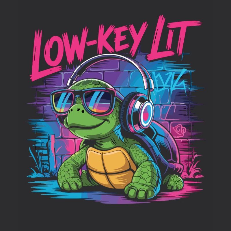 Low-Key Lit Turtle