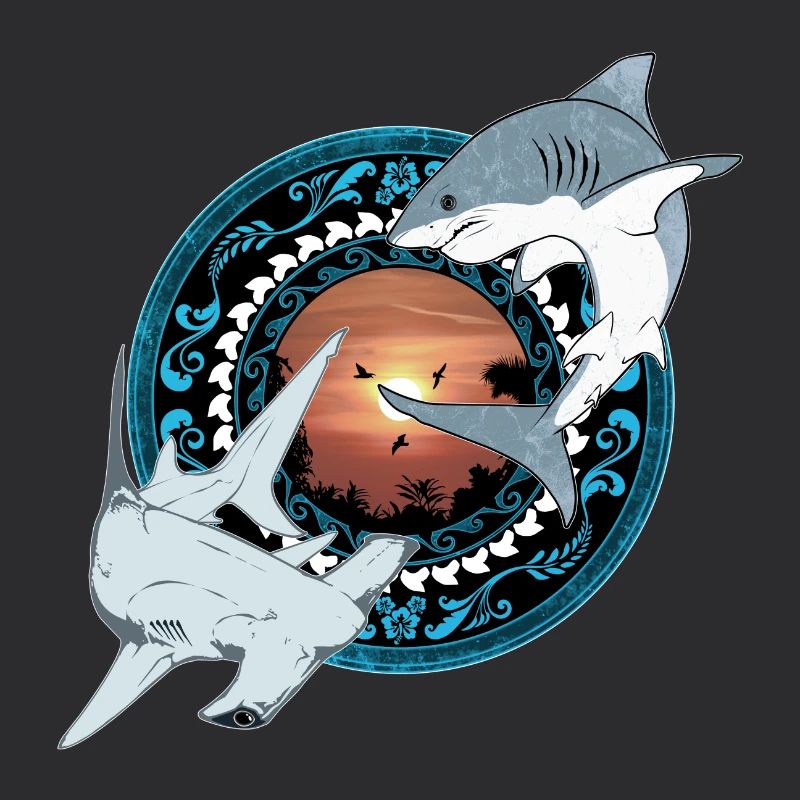 Requin-marteau Grand Requin blanc hawaïen