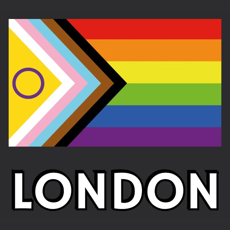 Inclusive Pride Progress Flag London