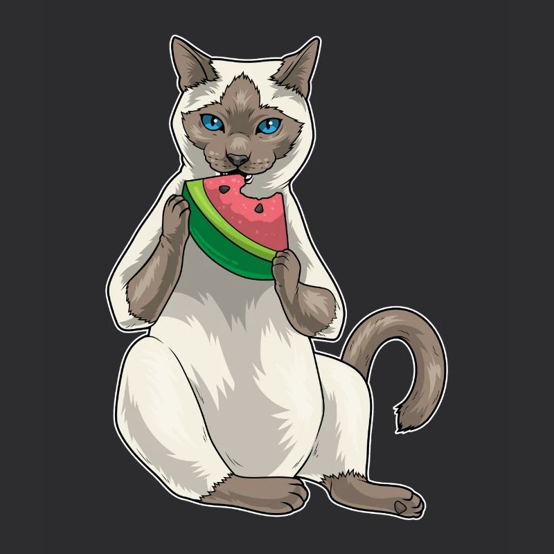 Chat siamois Pastèque