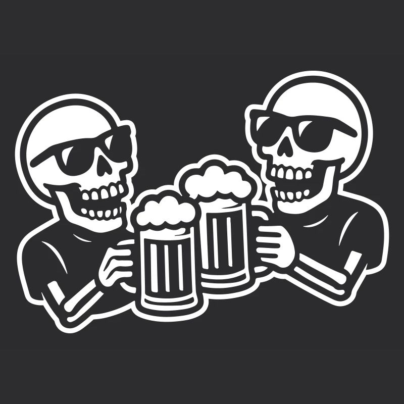 Beer Drinking Skeleton Crew