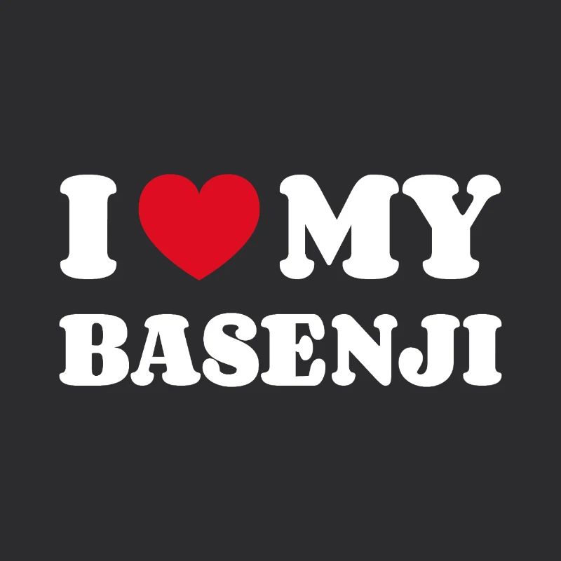 I Love My Basenji