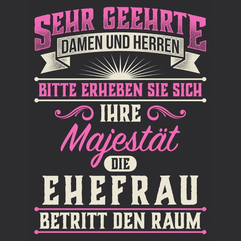 Majestät Ehefrau Ehe verheiratet Ehebund Geschenk