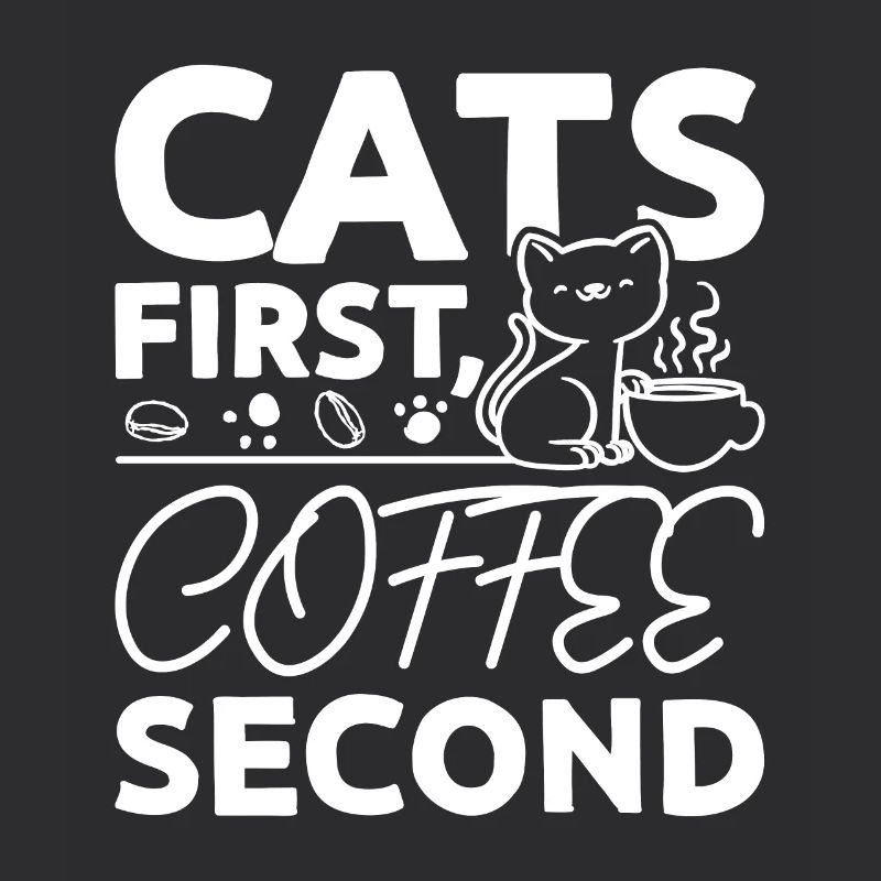 Cats first coffee second