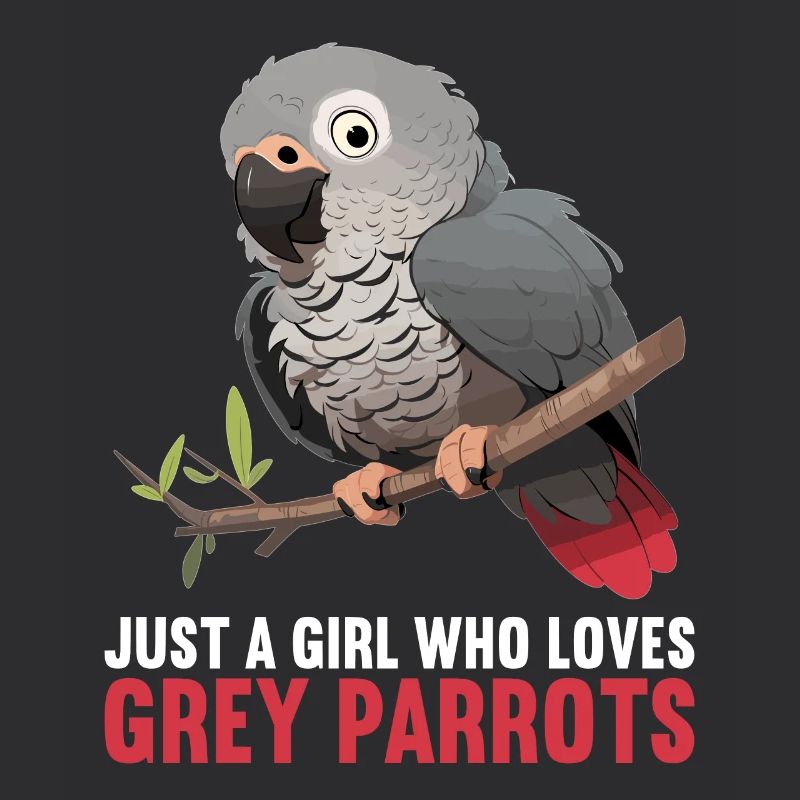 Perroquets gris d’Afrique