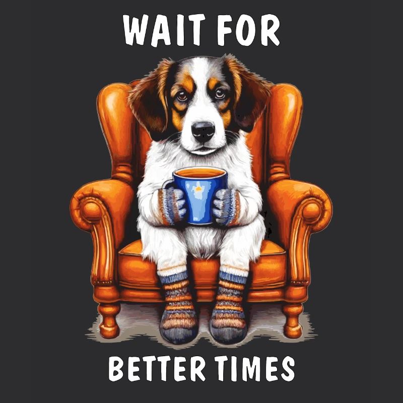 DOG WAIT FOR BETTER TIMES