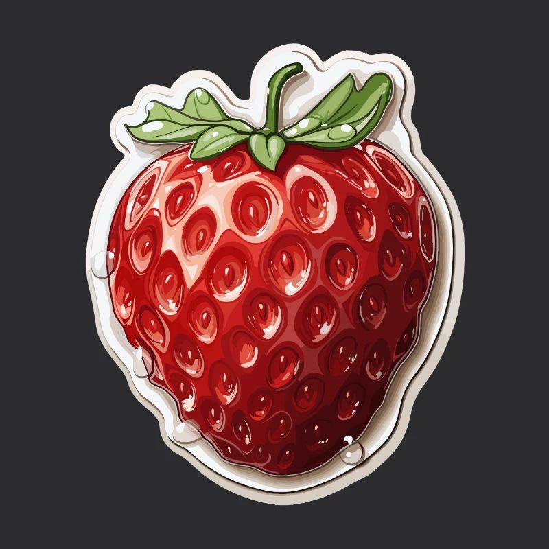 Erdbeere - Illustration