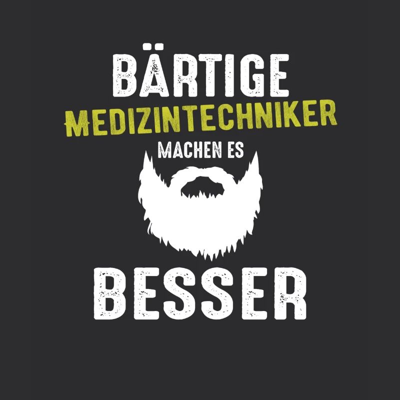 Bärtige Medizintechniker machen es besser Geschenk