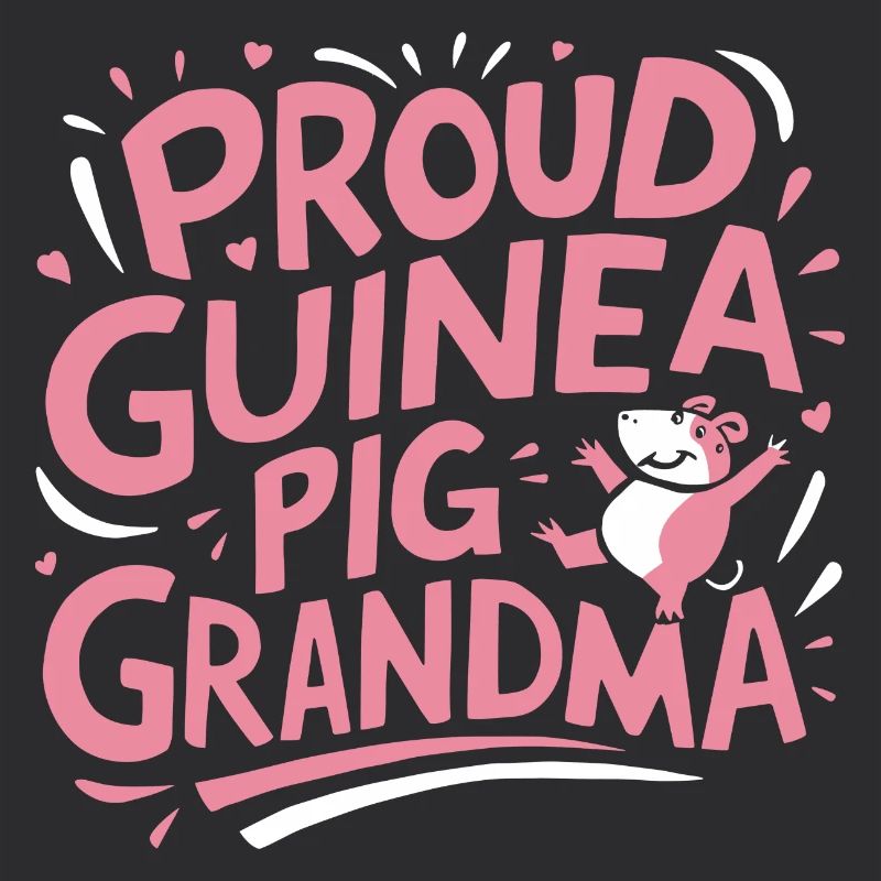 Fière grand-mère cochon d’Inde