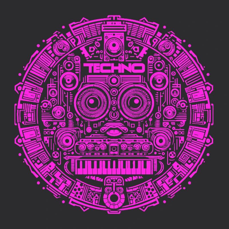 Techno Music Logo