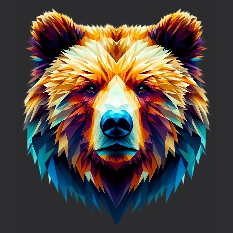 Polygonal Bear
