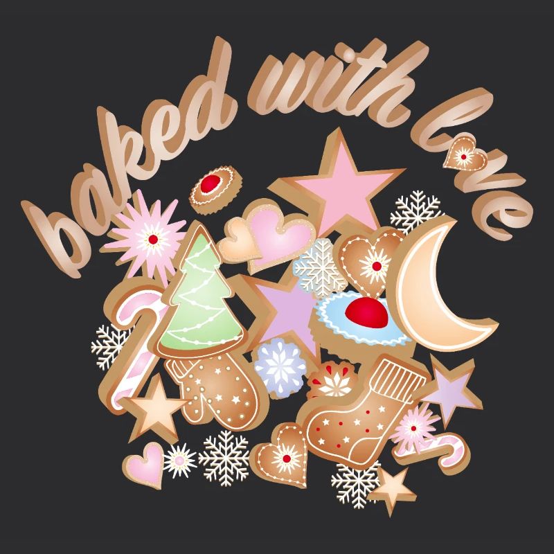 Biscuits de Noël colorés – cuits avec amour