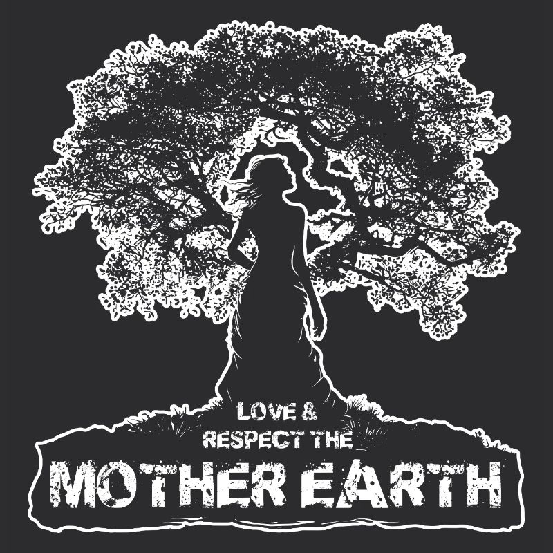 Mutter Erde - Weißes Design