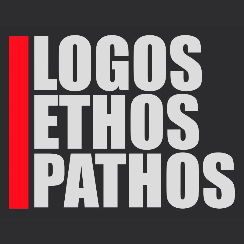 Logos Ethos Pathos Rhétorique Étudiant en Philosophie