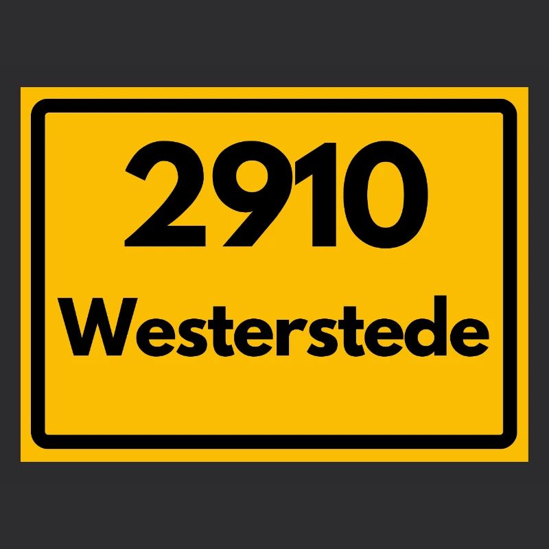 ANCIEN CODE POSTAL RETRO 2910 WESTERSTEDE