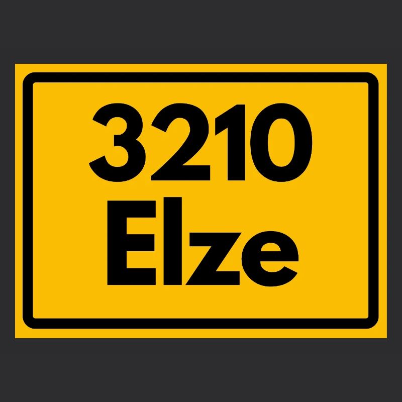 ALTE POSTLEITZAHL PLZ RETRO 3210 ELZE LEINEKLOSTER