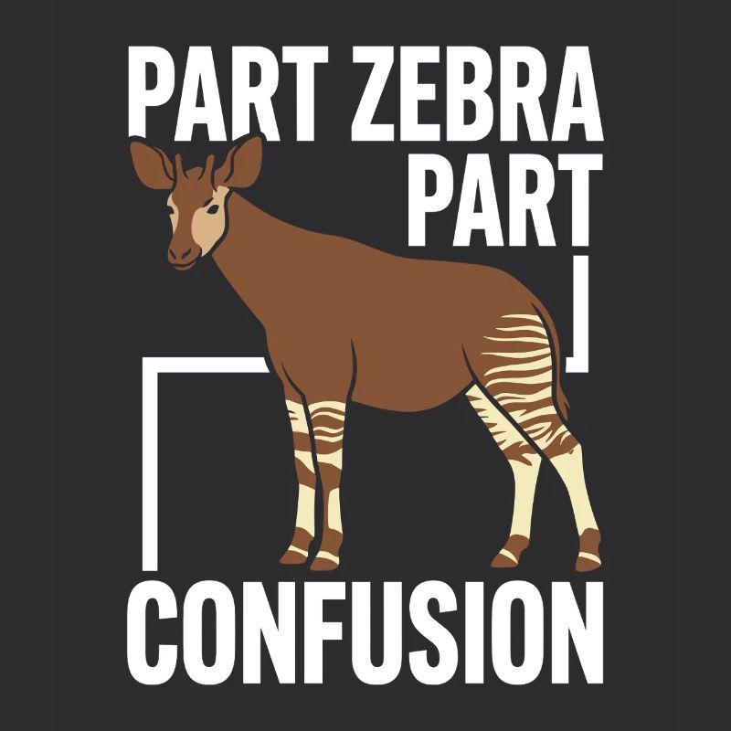 Okapi-liebhaber Okapi-tier Seltene Tierweltliebe