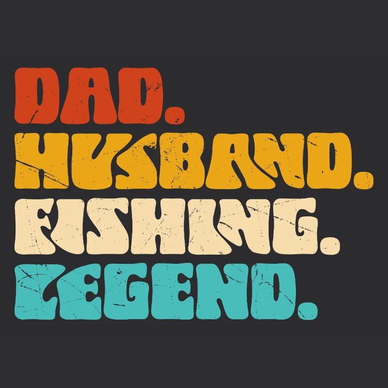 Dad Husband Angler Legend