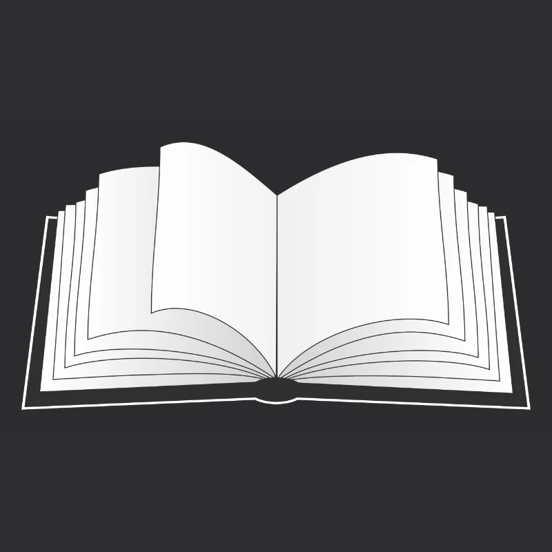 ein offenes Buch für den Bücherwurm oder Leseratte