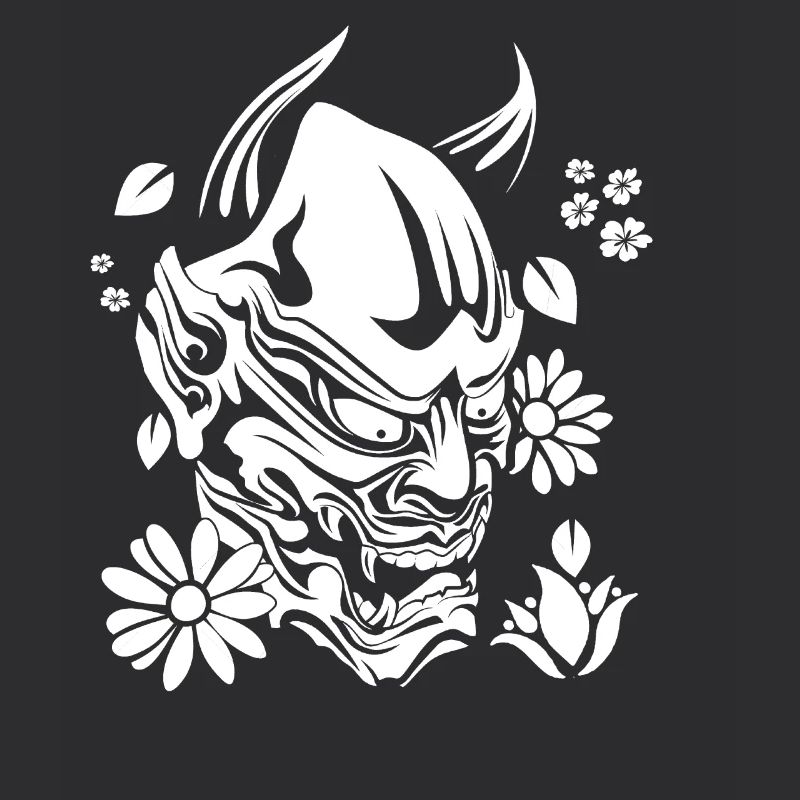 Devil with flowers knows
