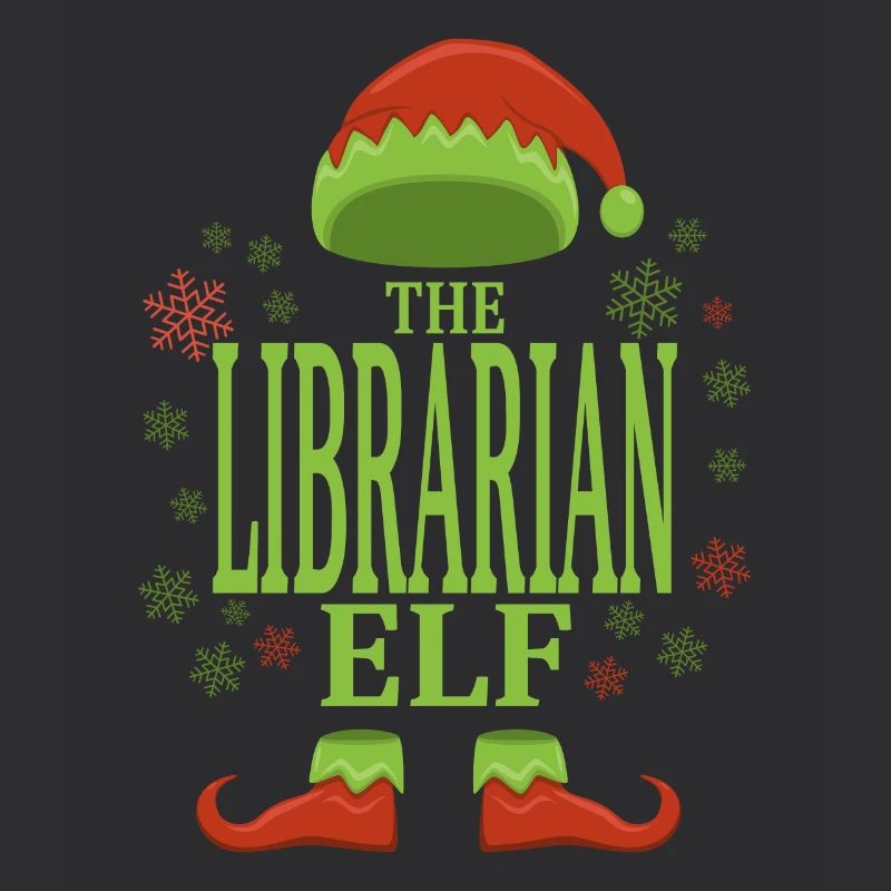 Bibliothécaire lutin de Noël