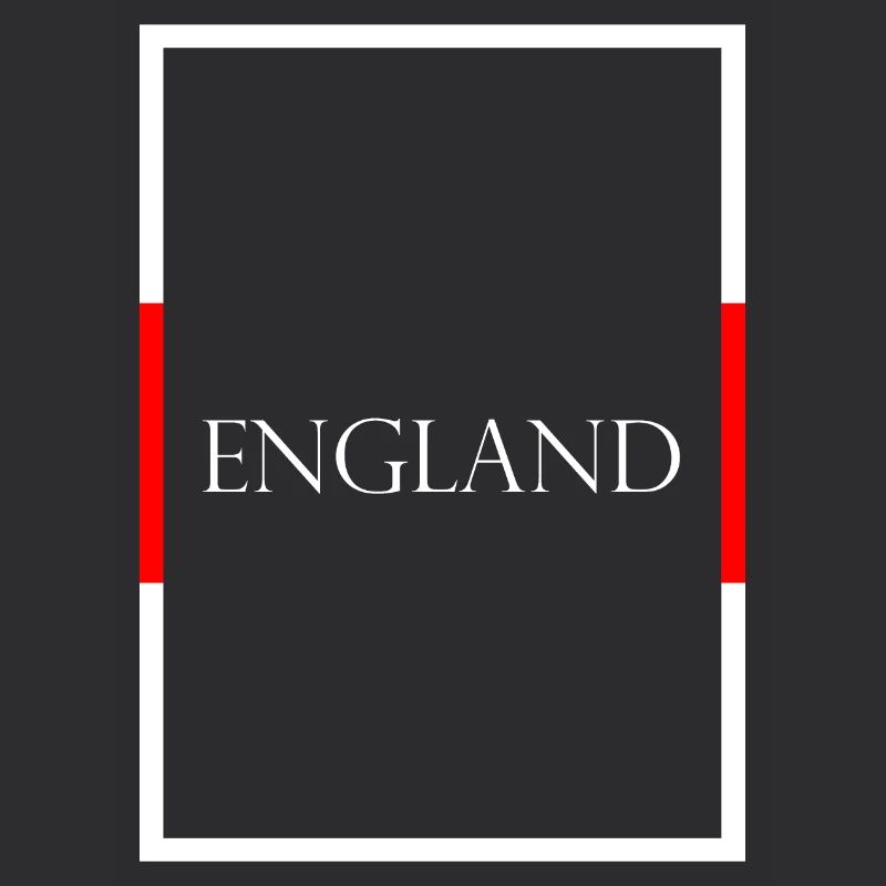 Angleterre, Royaume-Uni, Lettrage de déclaration avec drapeau