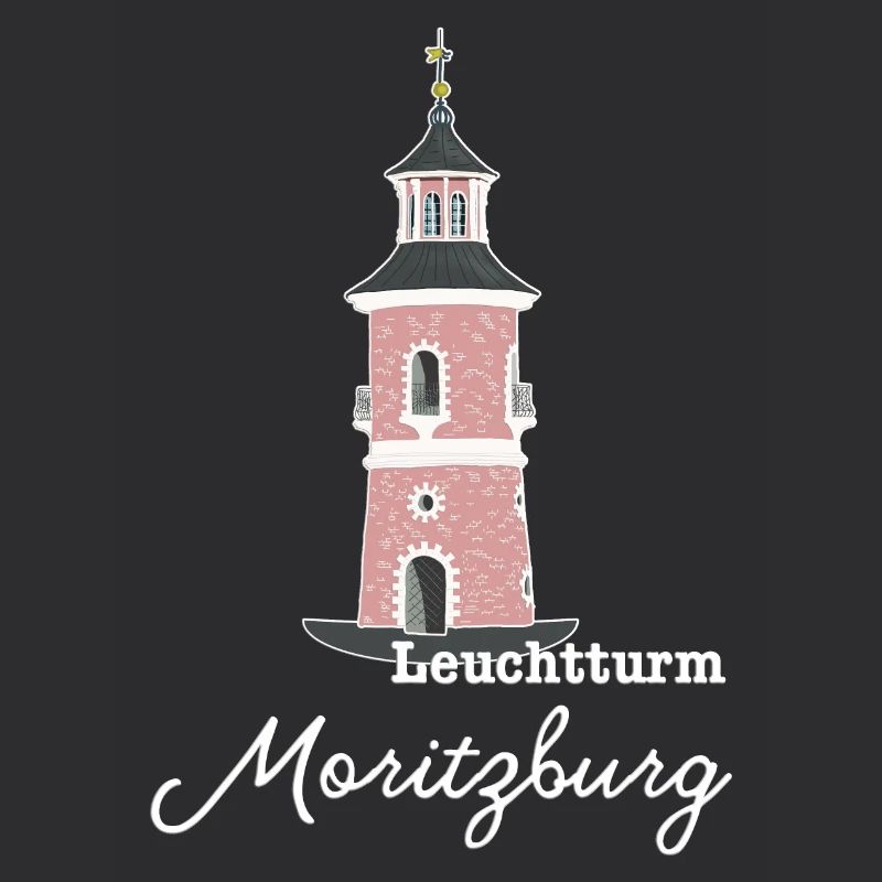 Phare de Moritzburg en Saxe, dessin