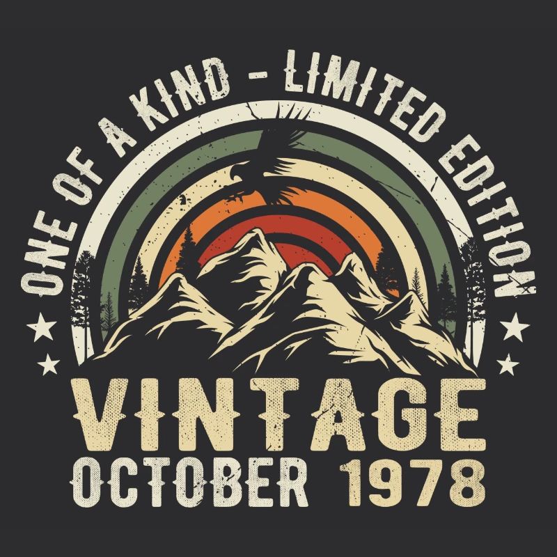 Anniversaire Octobre 1978 - Born in October 1978