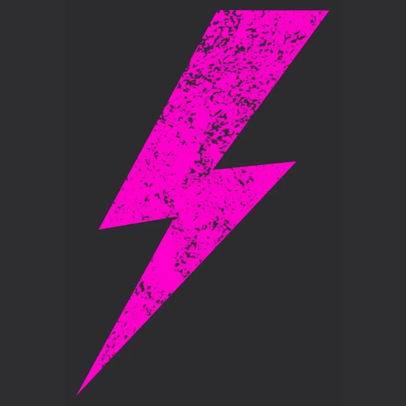 Leuchtender Pink Blitz Motiv