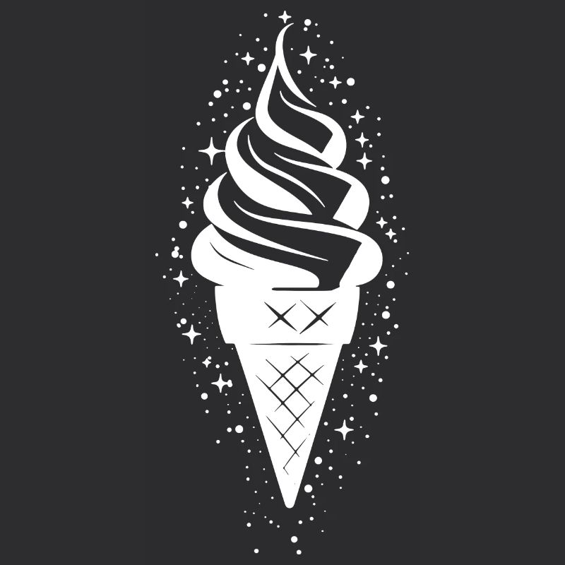 Ice cream cone sketch