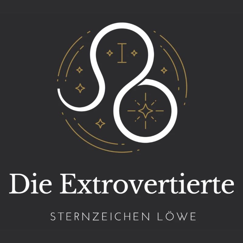 Leo Extrovert Logo Sternzeichen