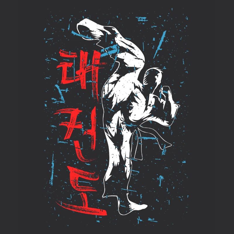Cadeau de karaté coréen Taekwondo High Kick