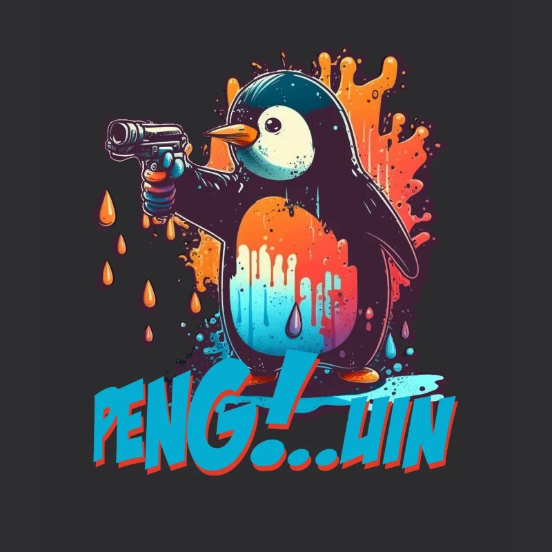 Stylo.. Guin Penguin avec pistolet