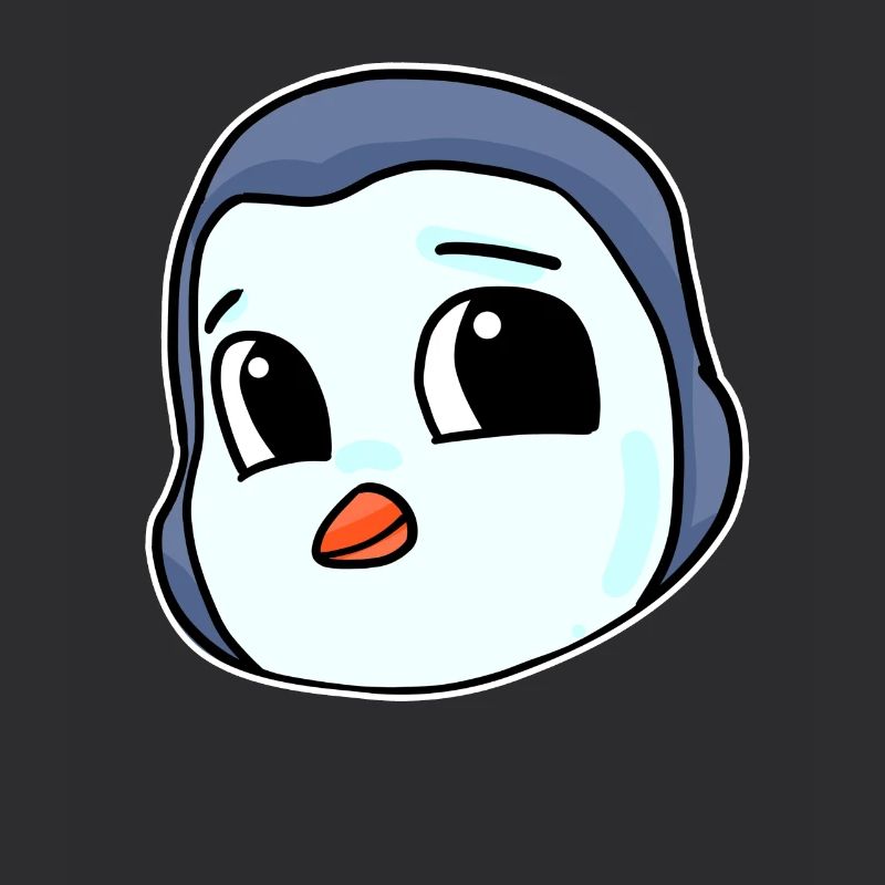 Pinguin Kopf Vogel Seevogel