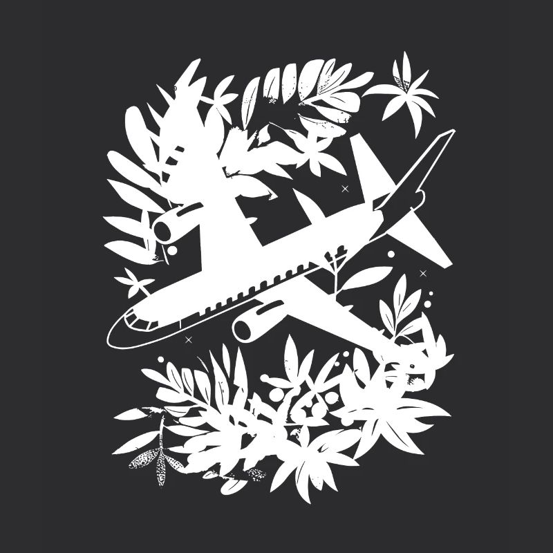 Airplane Comic Style