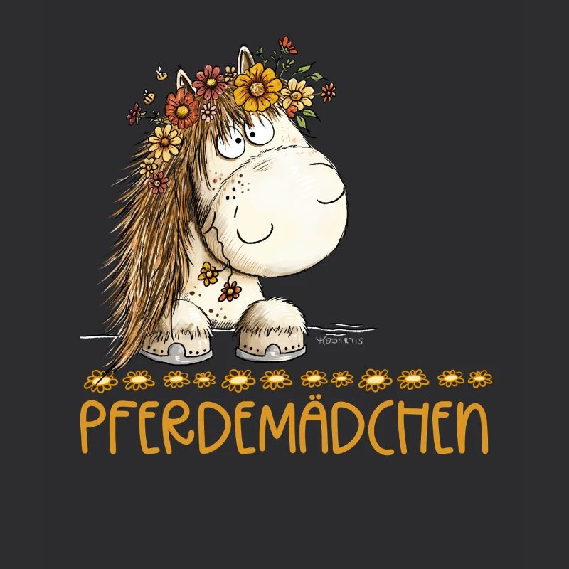 Pferdemädchen Spruch Mit Süßem Pferd
