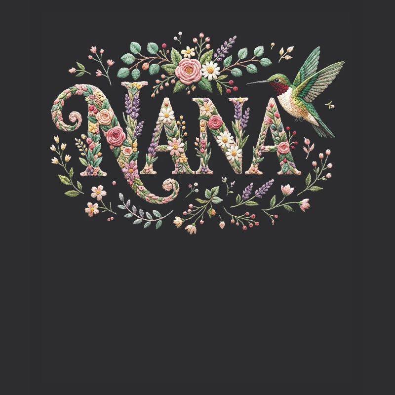 Ruby Throated Hummingbird Nana Grandma