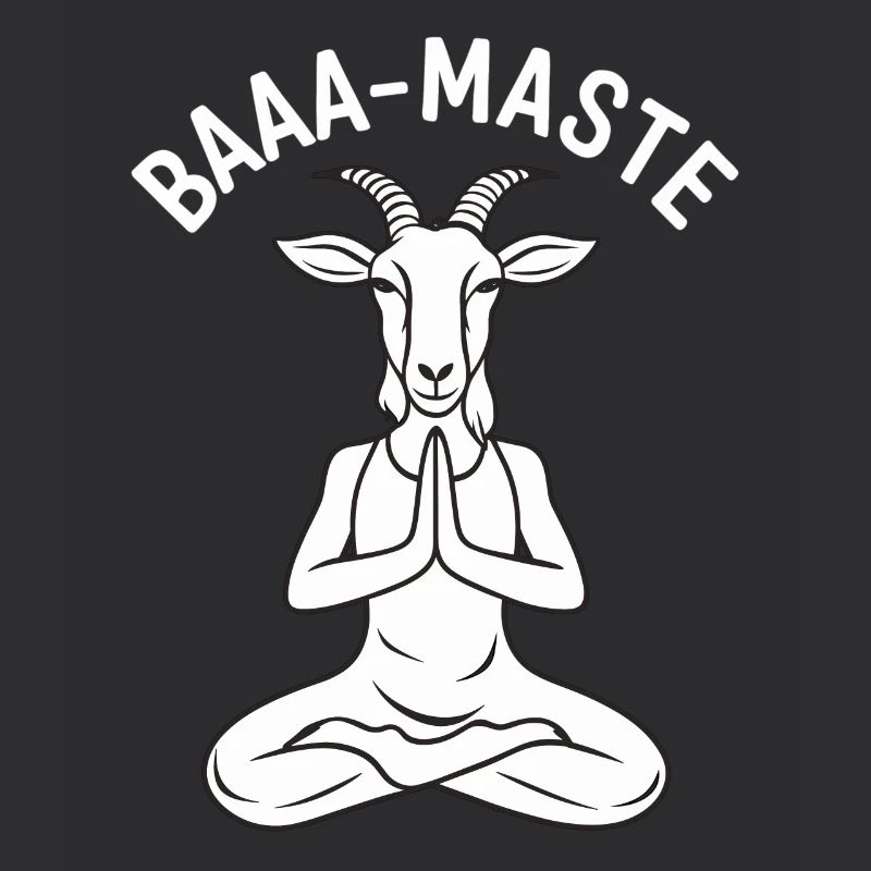 Baaa Mast Relaxed Goat Yoga Pose