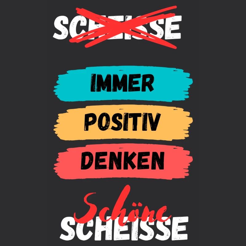 Immer Positiv Denken Farbband