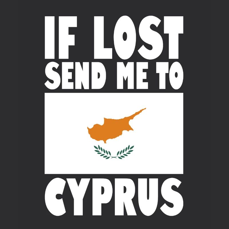 Drapeau de Chypre Disant