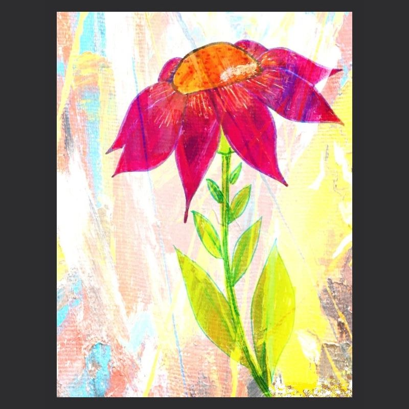 Eine Blume