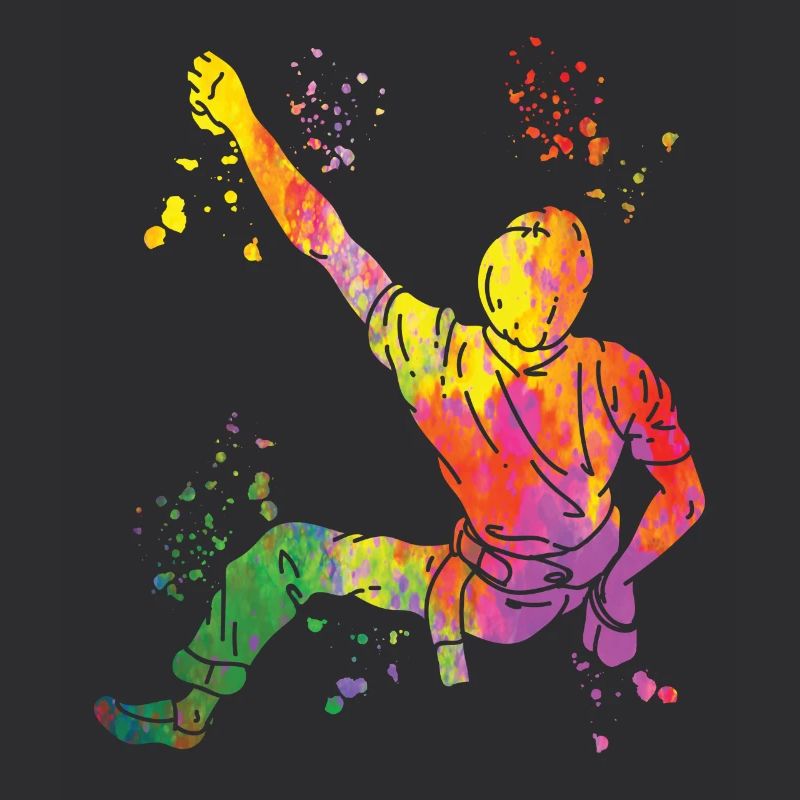 Boulderer Colorsplash Boulder Bouldern