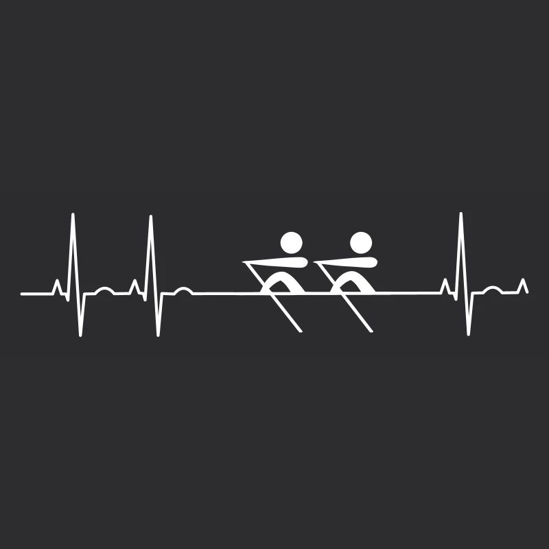 Amour de rames rameurs Aviron ECG