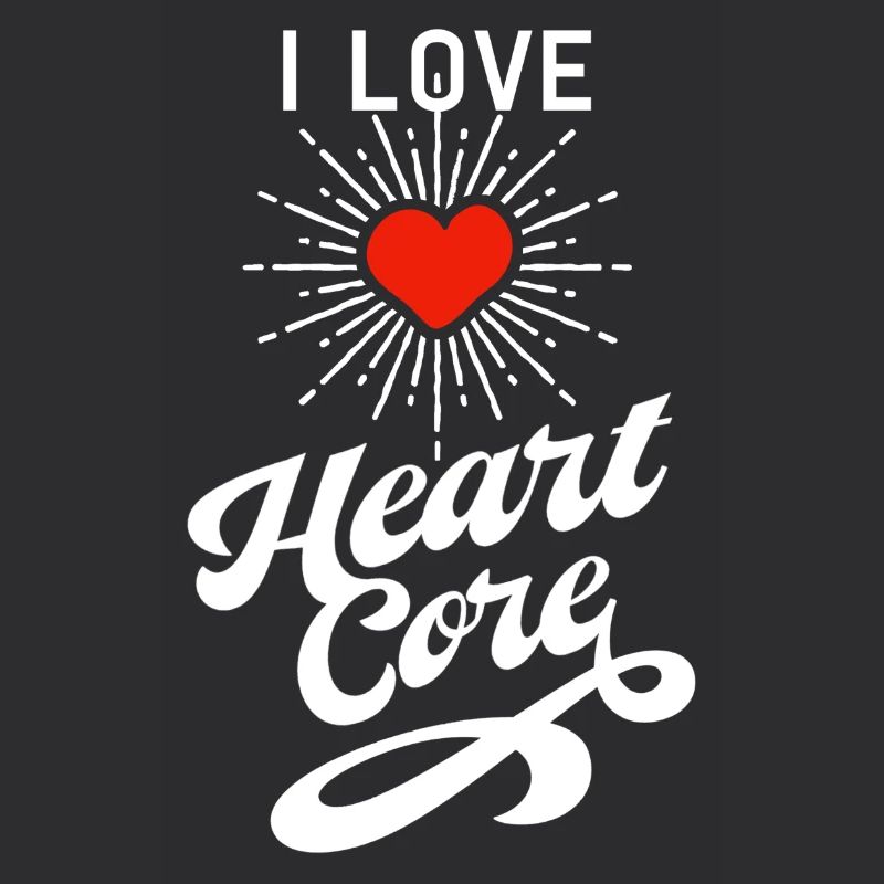 Statement Shirt: I Love Heart-Core