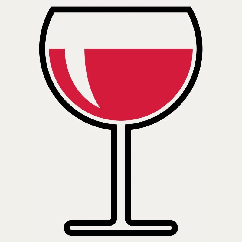 Rotweinglas Rund Zu (Rotwein / Wein / 2C)