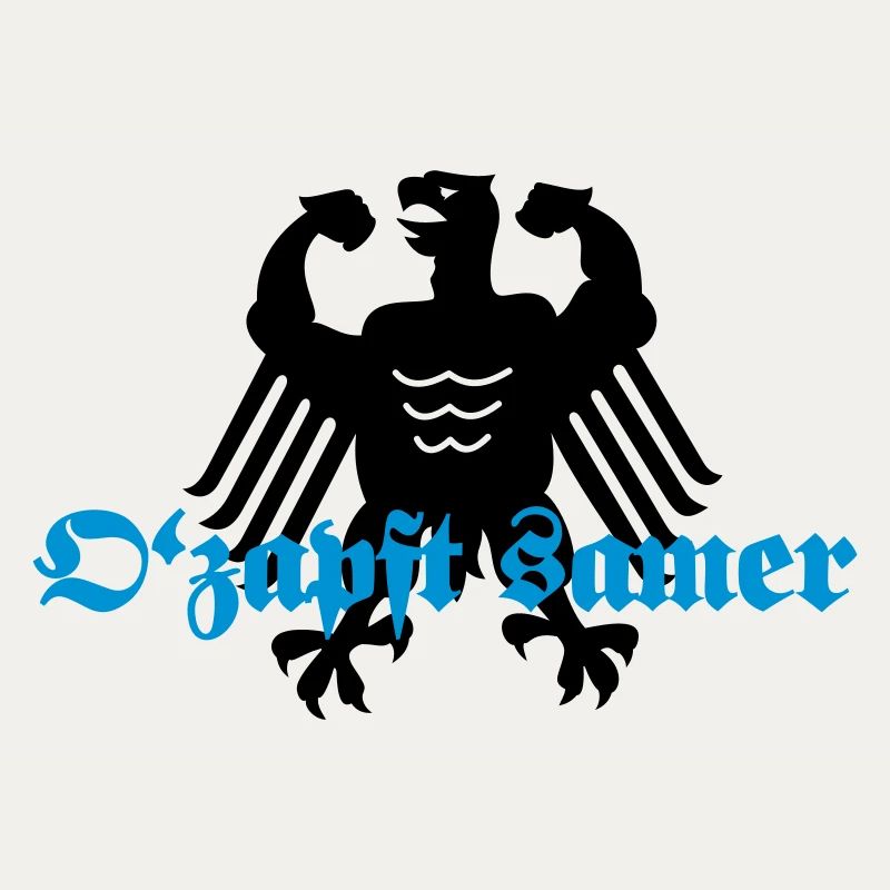 Deutscher Muskel-Adler / German chicken (b, 1c)