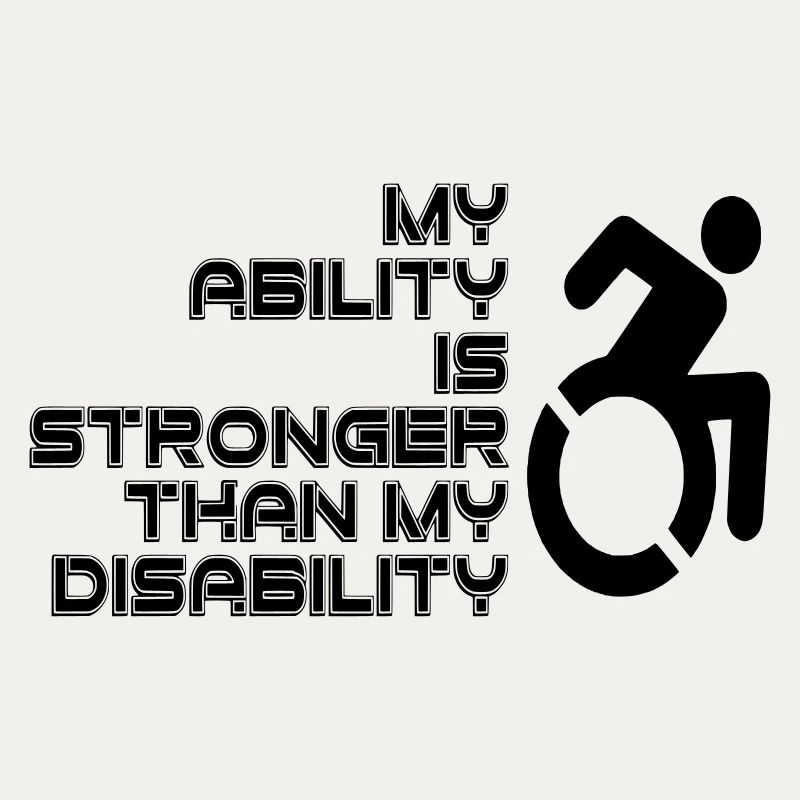 Ma volonté est plus forte que mon fauteuil roulant / handicap*
