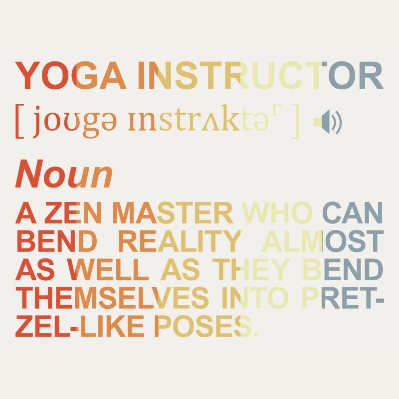 Yogalehrer Begriff